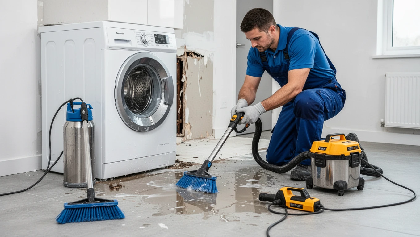 Appliance Leak Cleanup